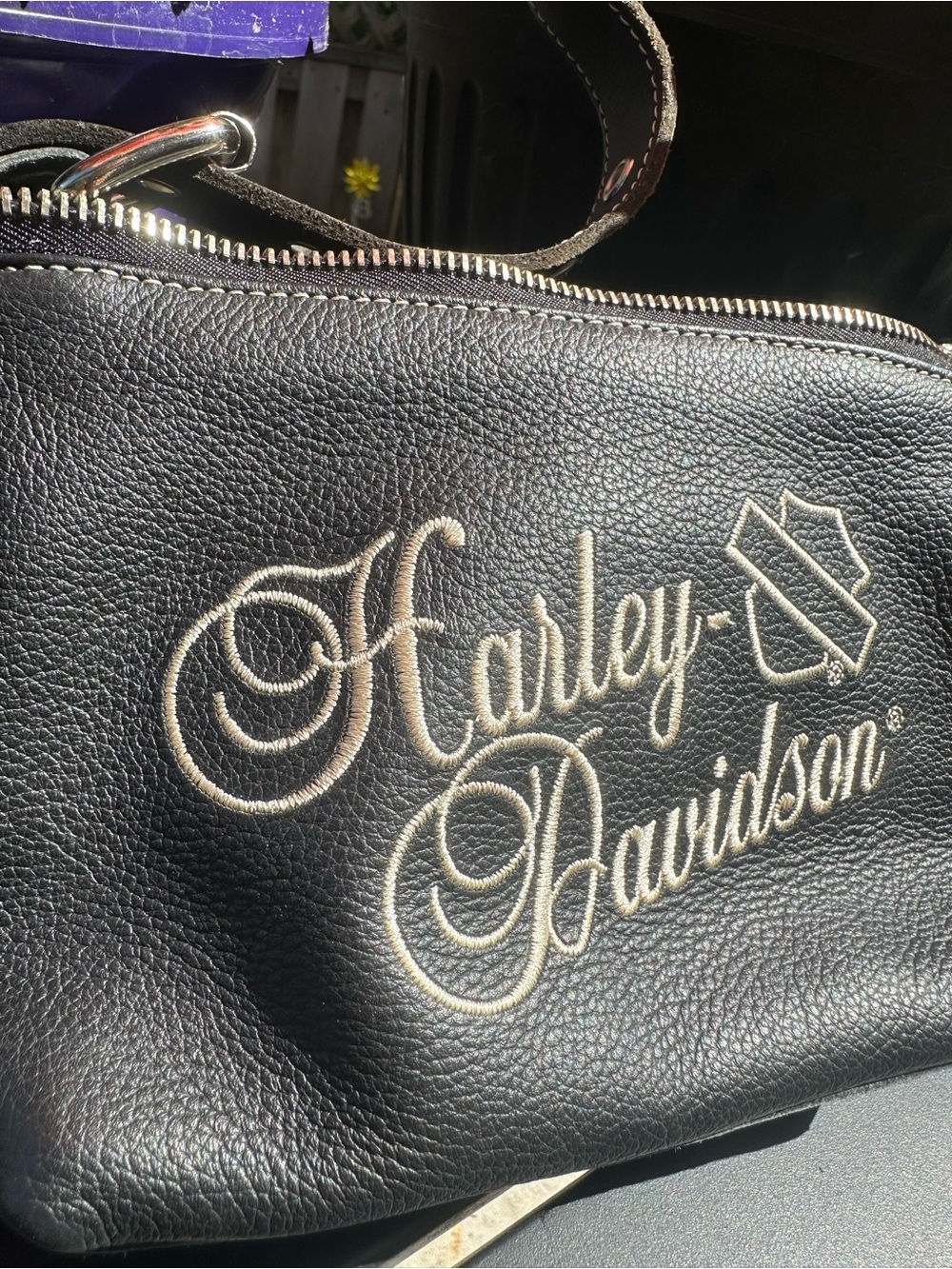 Vintage Harley-Davidson purse - Picture 2 of 9